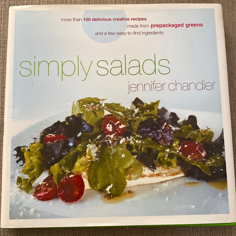 Book 📕 Simply Salads by Jennifer Chandler